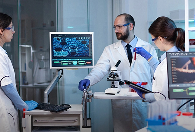 LCD-displays i medicinsk industri i
