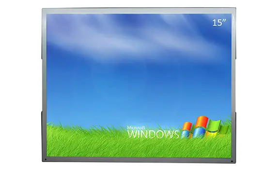 15 tommer Open Frame LCD skærm
