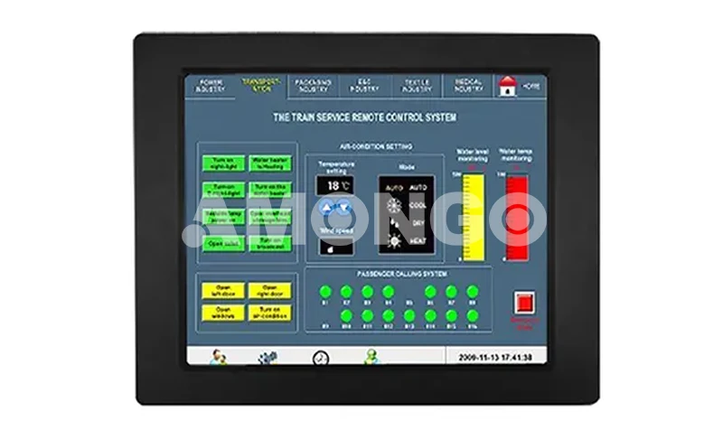 19 tommer panelmonteret LCD- skærm