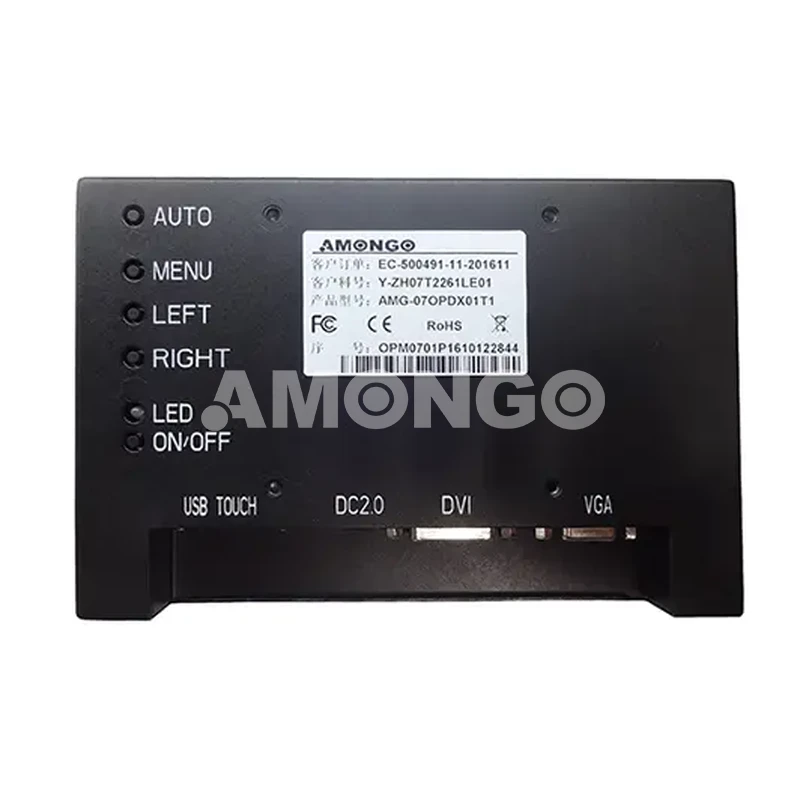 7 tommer vesa montering lcd monitor 1