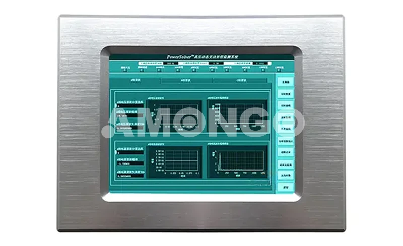 6,5 tomme Panel Mount Industrial Panel PC PC: