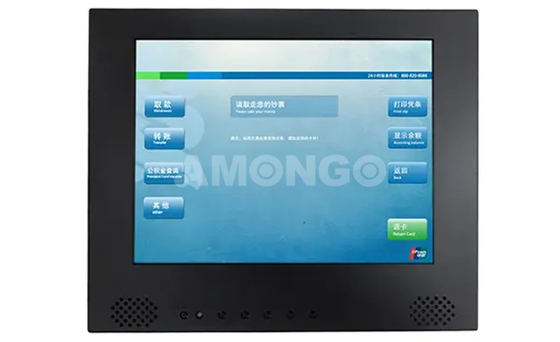 9,7 tommer touchscreen LCD-skærm