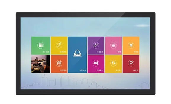 18,5 tommer Zero-Bezel PCAP Touch Industriel skærm