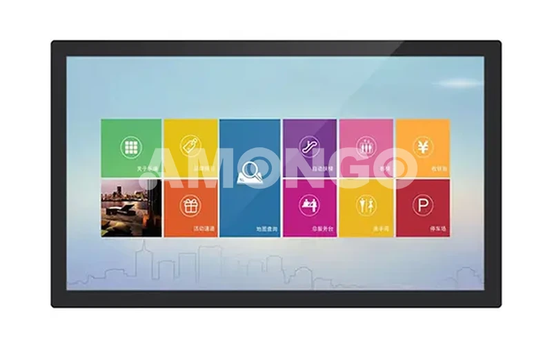 18,5 tommer Zero-Bezel PCAP Touch Industriel skærm