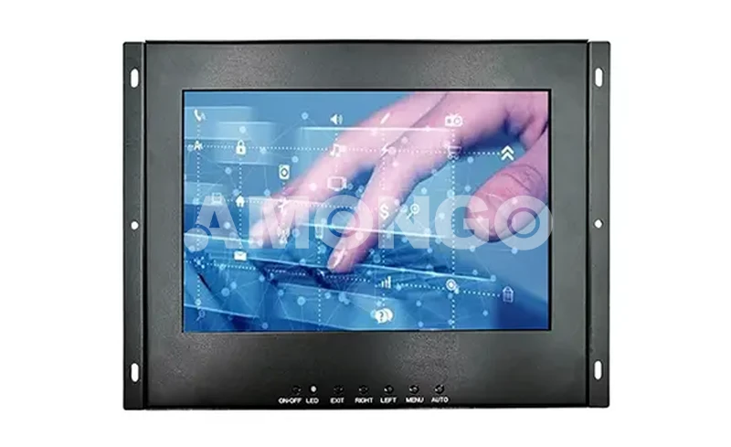 10,1 tommer Rack Mount Industriel LCD skærm