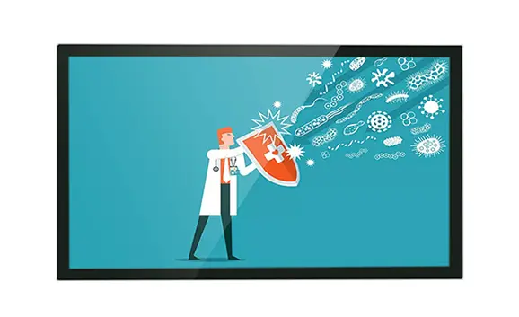 32 tommer Permanent langtidsvirkende antibakteriel LCD-monitor
