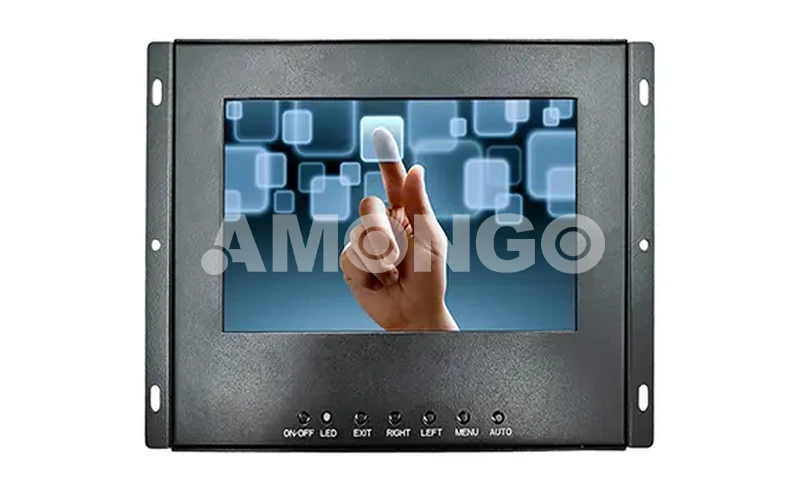 7 tommer rack Mount Industriel LCD skærm